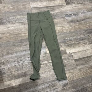 Olive Green Leggings